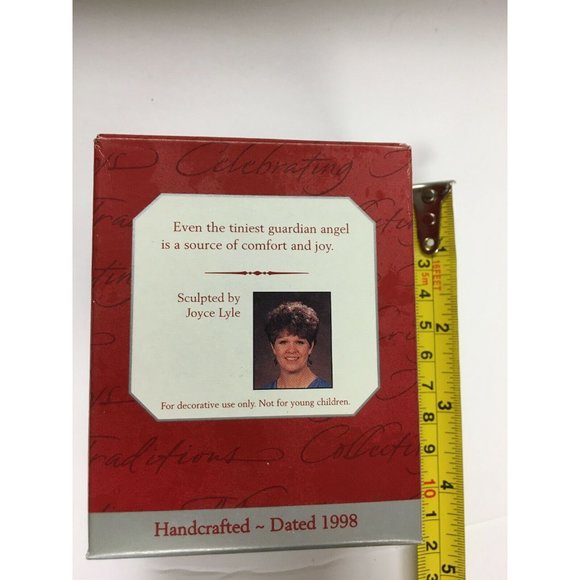 Christmas Ornament "Guardian Friend" Hallmark 1998 QX6543 Angel - Picture 3 of 4